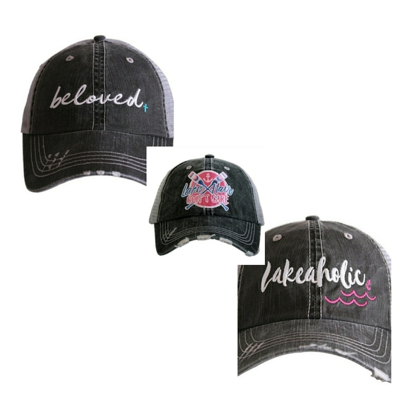Accessories - EMBROIDERED TRUCKER HAT